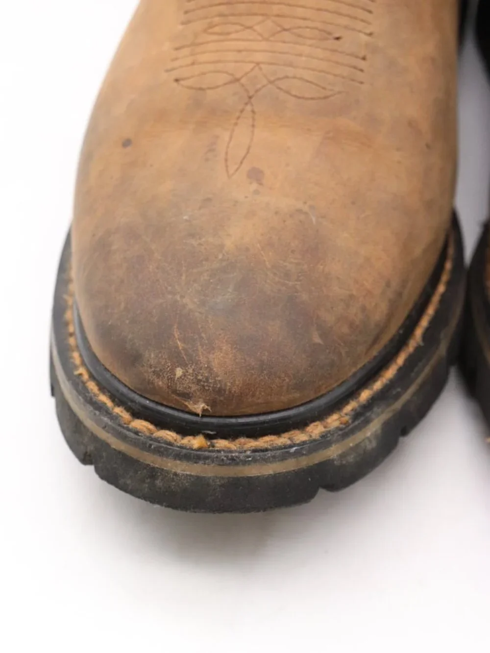 Cody James Mustang Men's Size 10 D Soft Toe Waterproof Boot Brown Leather